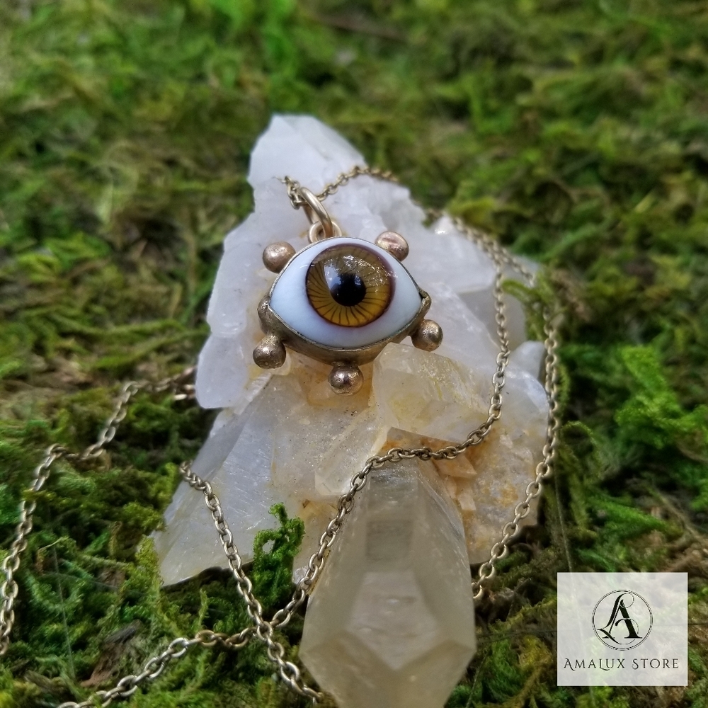 Evil Eye necklace charm